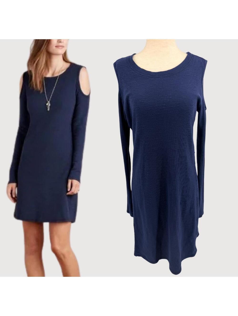 Anthropologie Sol Angeles Cold Shoulder Dress NWT S